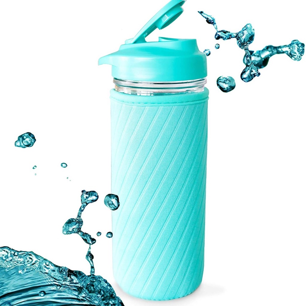 Mason tops mason jar hydration kit glass travel mug